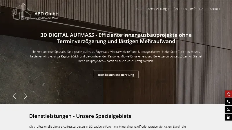 Allgemeine Bau- und Dienstleistungs GmbH - 3D Digital Aufmass