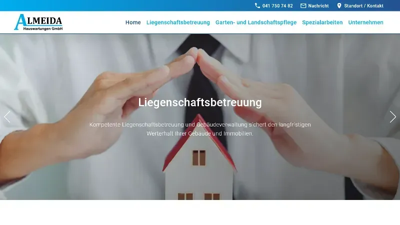 ALMEIDA Hauswartungen und Reinigungen in Unter&auml;geri
