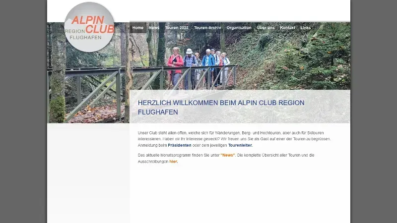 Alpine Clup Region Flughafen