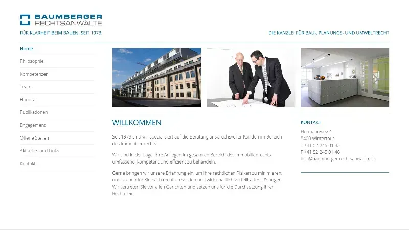 Baumberger Rechtsanw&auml;lte Winterthur