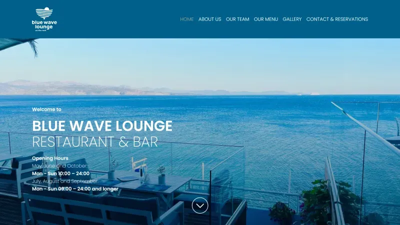 BLUE WAVE LOUNGE - Restaurant & Bar in Corfu