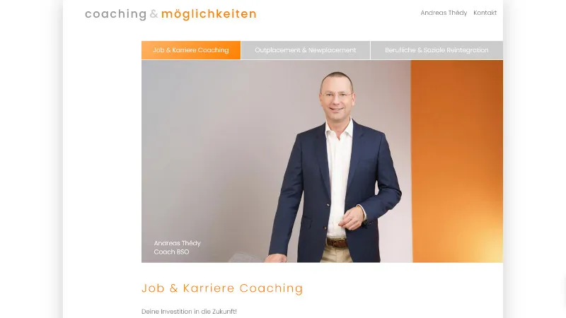 coaching & m&ouml;glichkeiten - Andreas Th&eacute;dy