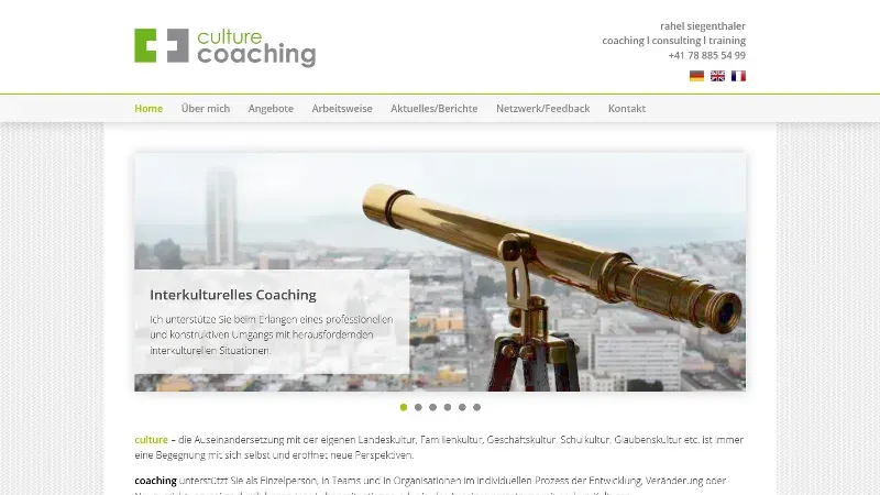 culturecoaching rahel siegenthaler  - coaching | consulting | training