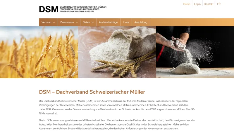 Dachverband Schweizerischer M&uuml;ller DSM