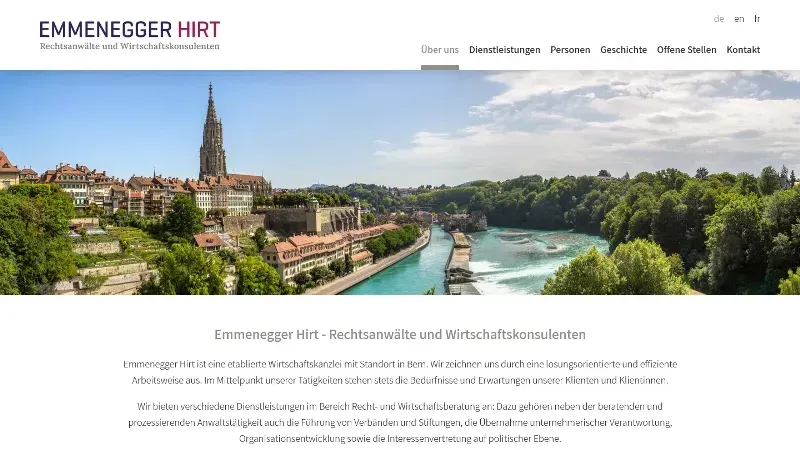Emmenegger Hirt - Rechtsanw&auml;lte und Wirtschaftskonsulenten