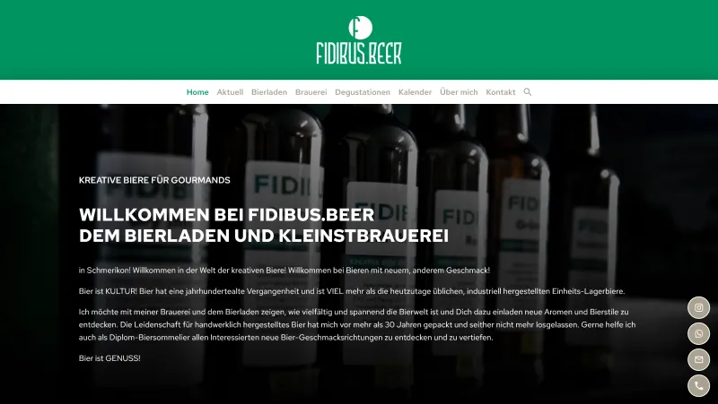 FIDIBUS.BEER - Bierladen und Brauerei in Schmerikon