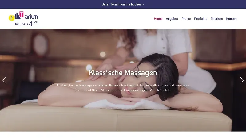 Fitarium Z&uuml;rich - Wellness 4 you