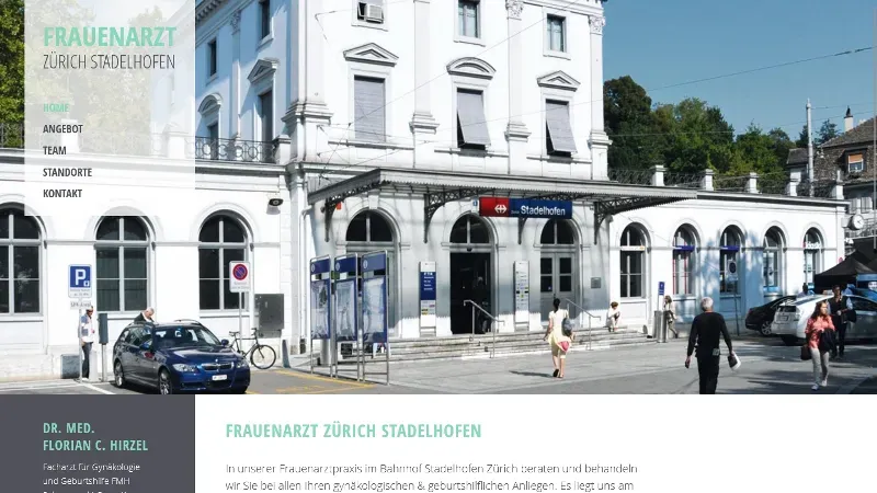 Frauenarzt Z&uuml;rich Stadelhofen - Dr. med. Florian C. Hirzel
