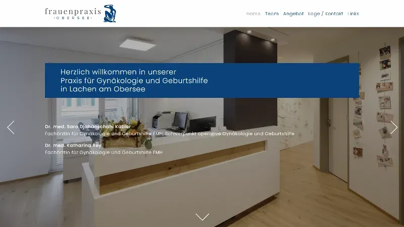 Frauenpraxis Obersee in Lachen - f&uuml;r Gyn&auml;kologie und Geburtshilfe