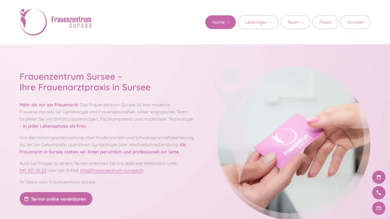 Frauenzentrum Sursee - Ihre Frauenarztpraxis in Sursee