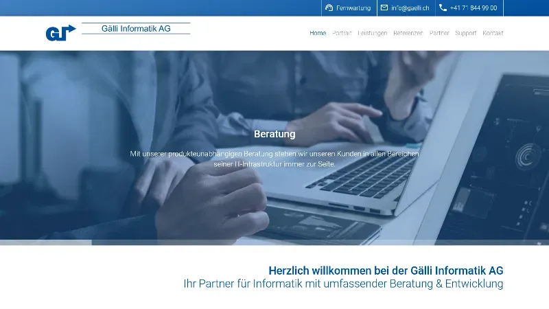 G&auml;lli Informatik AG - Ihr Partner f&uuml;r Informatik