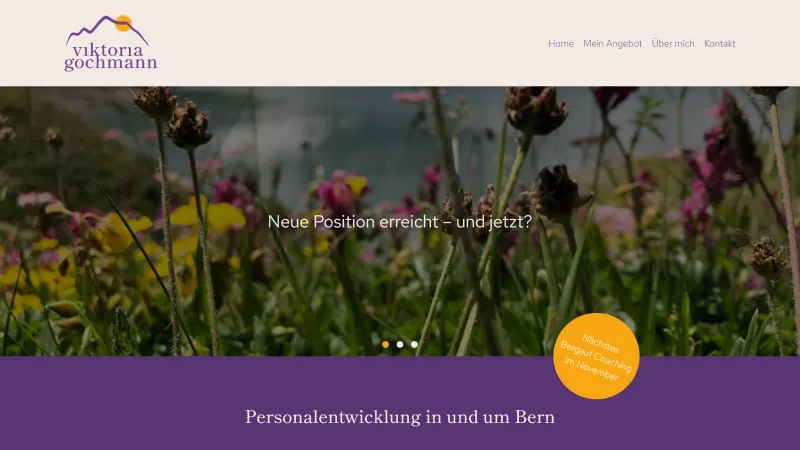 Dr. Viktoria Gochmann - Personalentwicklung in Bern