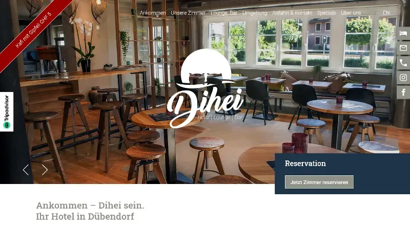 Dihei - Hotel, Lounge, Bar D&uuml;bendorf