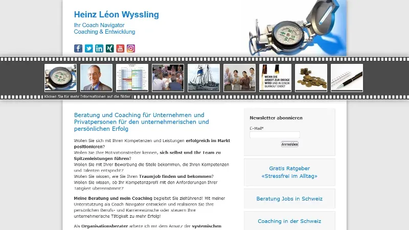 Heinz L&eacute;on Wyssling - Coaching & Entwicklung