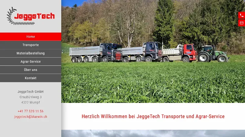 JeggeTech GmbH - Transporte und Agrar-Service