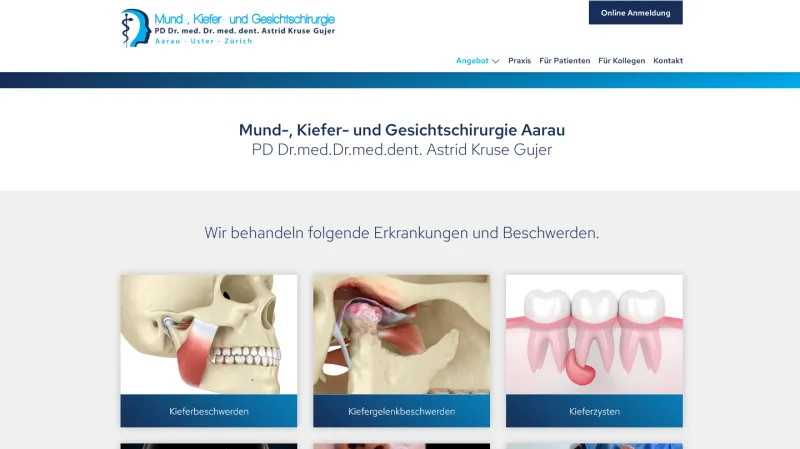 Mund-, Kiefer- und Gesichtschirurgie Aarau