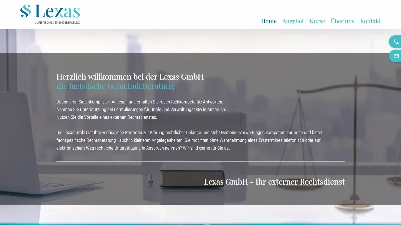 Lexas - Ihr externer Rechtsdienst - Juristischen Gemeindeberatung