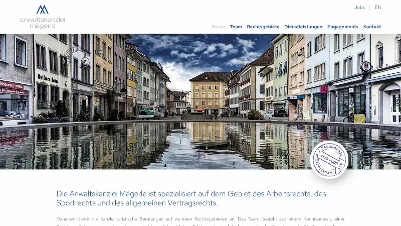 Anwaltskanzlei M&auml;gerle Winterthur