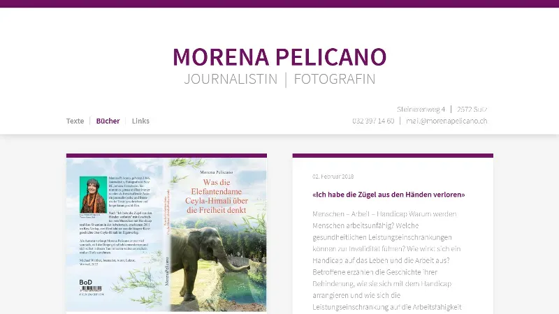 Morena Pelicano - Journalistin | Fotografin
