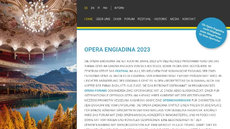 Opera Engiadina - Engadiner Operngesellschaft