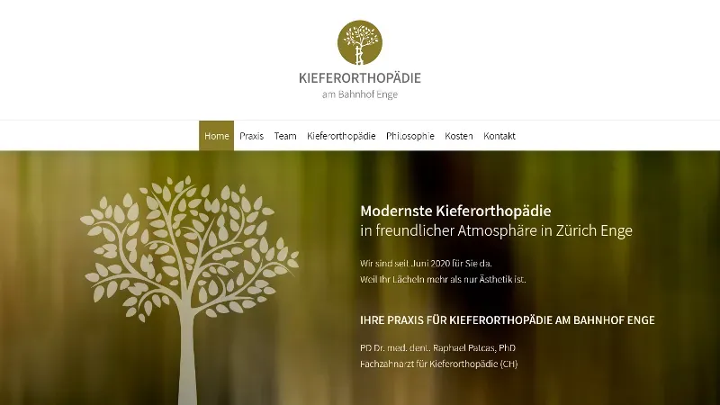 Kieferorthop&auml;die am Bahnhof Enge - PD Dr. Dr. Raphael Patcas