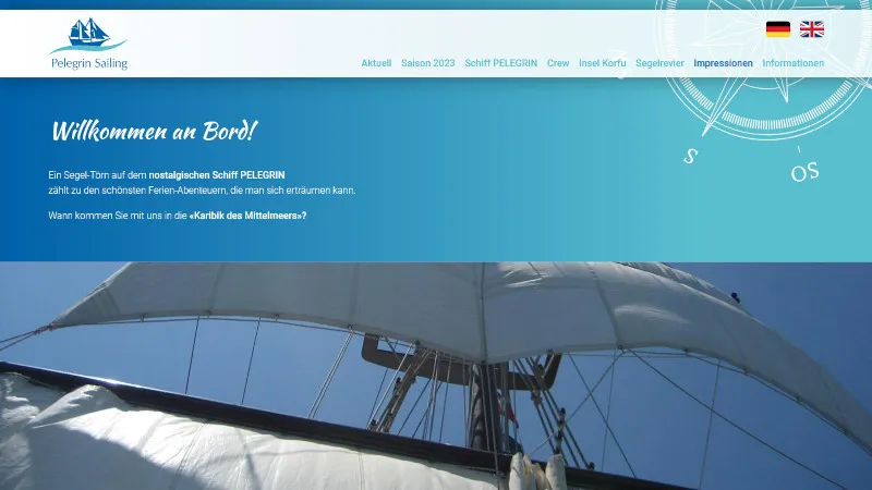 Pelegrin Sailing - Willkommen an Bord!