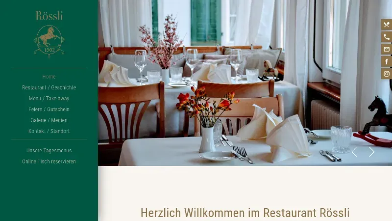 Restaurant R&ouml;ssli in Zollikon