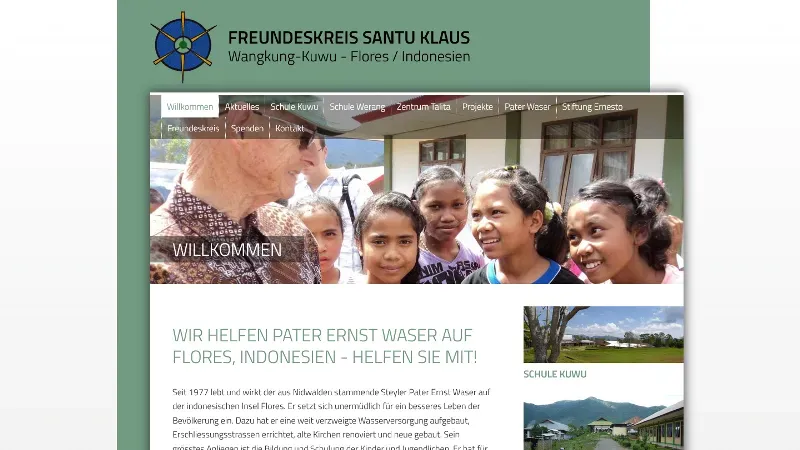 Freundeskreis Santu Klaus - Wangkung-Kuwu - Flores / Indonesien