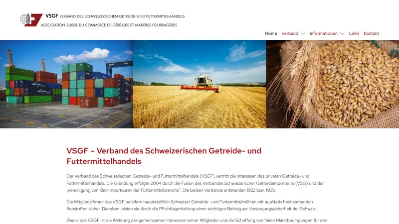 Verband des Schweizerischen Getreide- und Futtermittelhandels VSGF