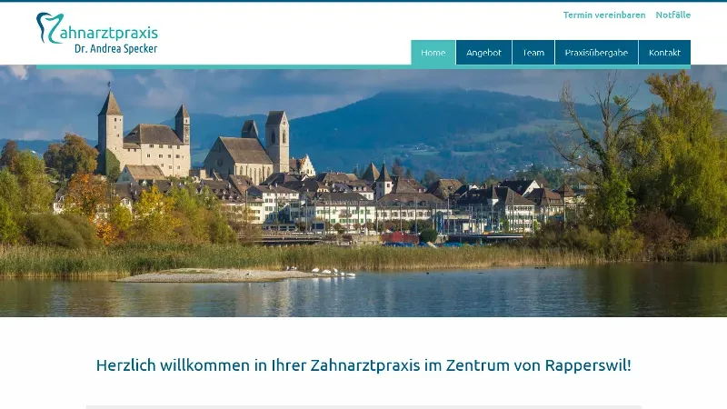 Zahnarztpraxis Rapperswil - Dr. Andrea Specker